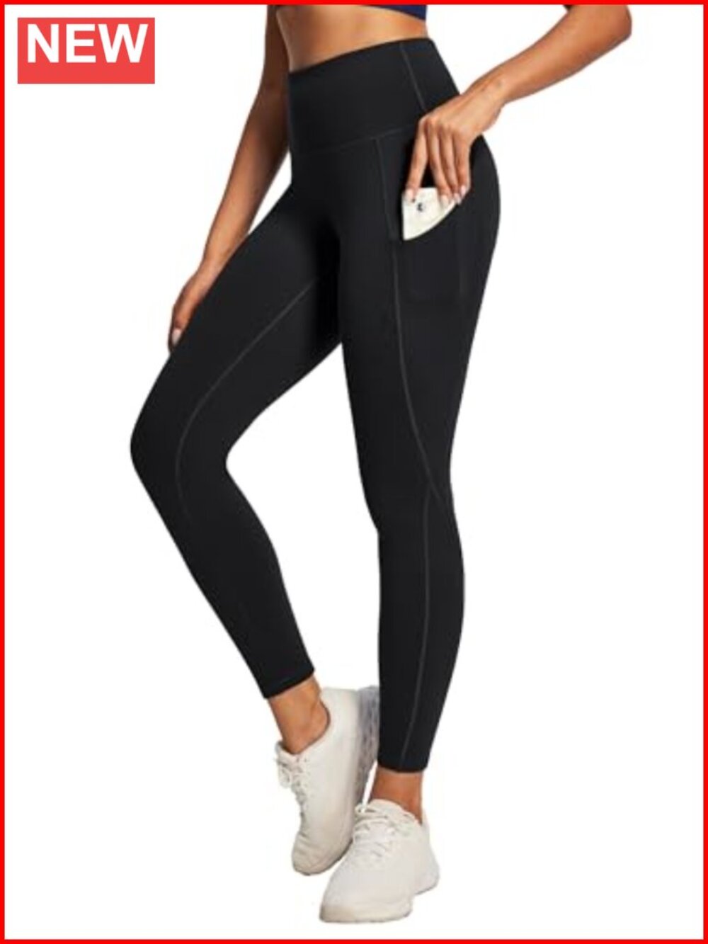 High Waisted Tummy Control Leggings with Pockets Women Yoga Pants